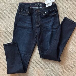White House black market  denim Dark blue jeans jeggings nwt 4p